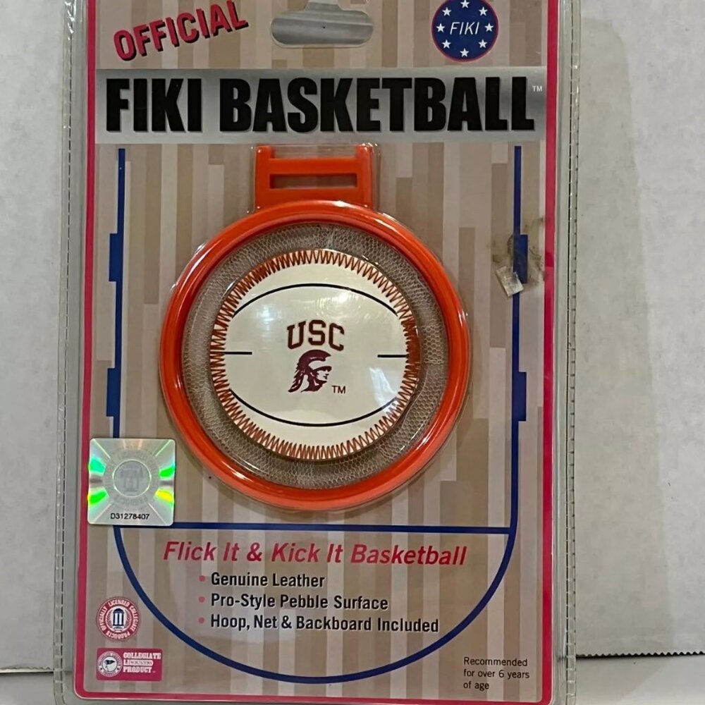 FIKI Basketball Flick It & Kick It Basketball USC Trojans, New Sealed